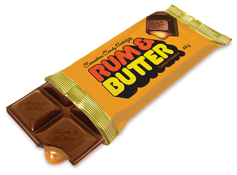 Rum Butter Bar 44g Maritime Market