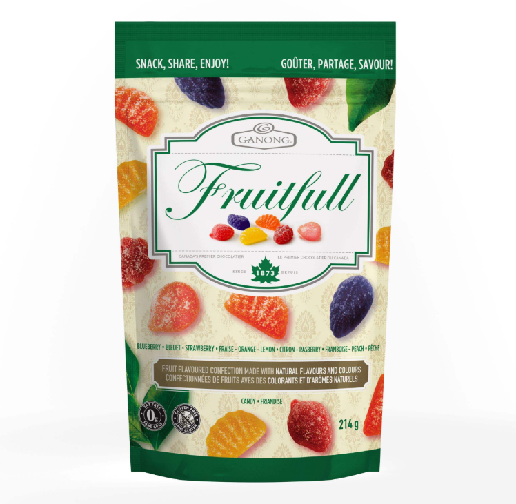 Ganong Fruitfull 214g
